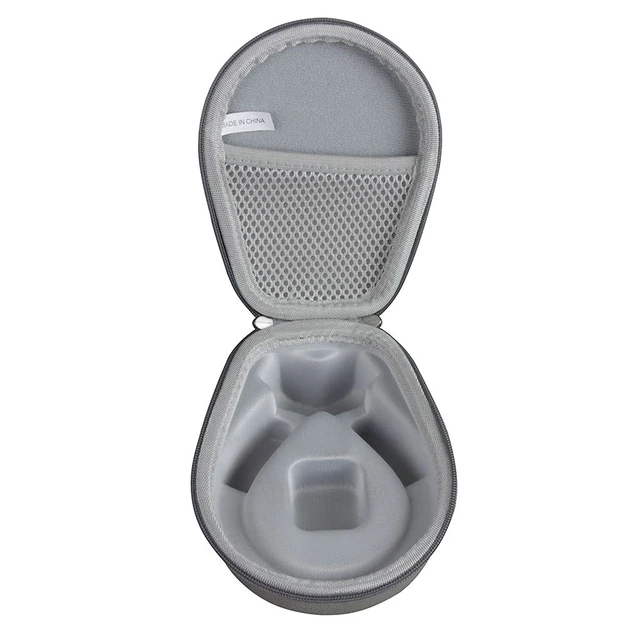 Alt view image 3 of 7 - Case for AfterShokz Trekz Air/AfterShokz Aeropex/Titanium Mini/Shokz OpenRun Pro/SHOKZ OpenRun Pro 2 Open Ear Wireless Bone Conduction Headphones AS650 / AS800 (Grey)