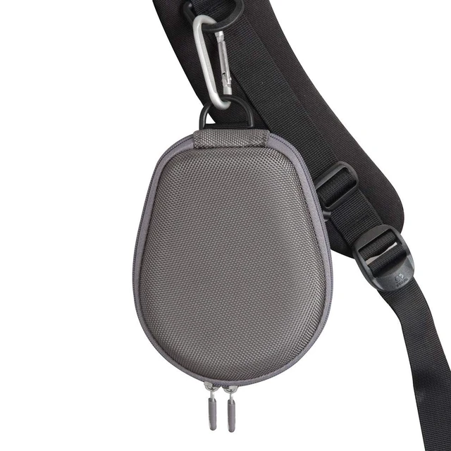 Alt view image 6 of 7 - Case for AfterShokz Trekz Air/AfterShokz Aeropex/Titanium Mini/Shokz OpenRun Pro/SHOKZ OpenRun Pro 2 Open Ear Wireless Bone Conduction Headphones AS650 / AS800 (Grey)