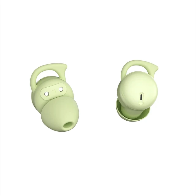 Main image of Invisible Sleep Headphones, Mini Sleep Earbuds for Side Sleepers (Green) Small Comfortable Fit Noise Blocking Sleep Ear Buds,Bluetooth 5.3 Wireless Earbuds, in-Ear Ear Buds for Sleeping, Working