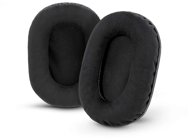 Main image of Replacement Micro Suede Earpads for SONY MDR 7506, V6, CD900ST, Memory Foam Ear Pad & Suitable for Other On Ear Headphones, Micro Suede Black