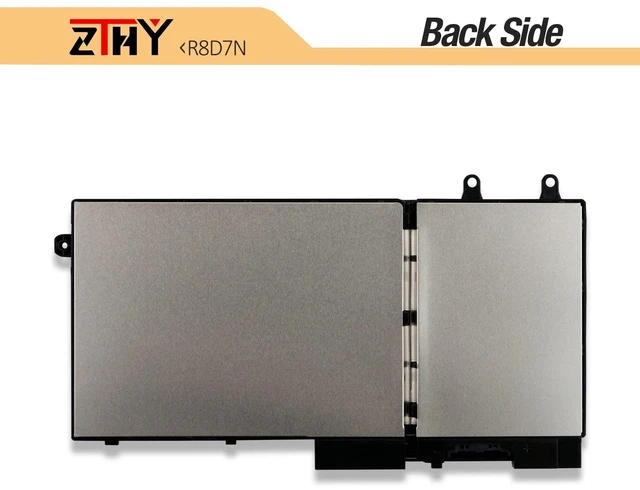 Alt view image 5 of 7 - 51Wh R8D7N 1V1XF Laptop Battery Replacement for Dell Precision 3540 3550 Inspiron 7590 7591 7791 2-in-1 Latitude 5400 5410 5500 5510 Series P80F P80F001 P84F H82T6 0C5GV2 0W8GMW 4GVMP 11.4V 3-Cell
