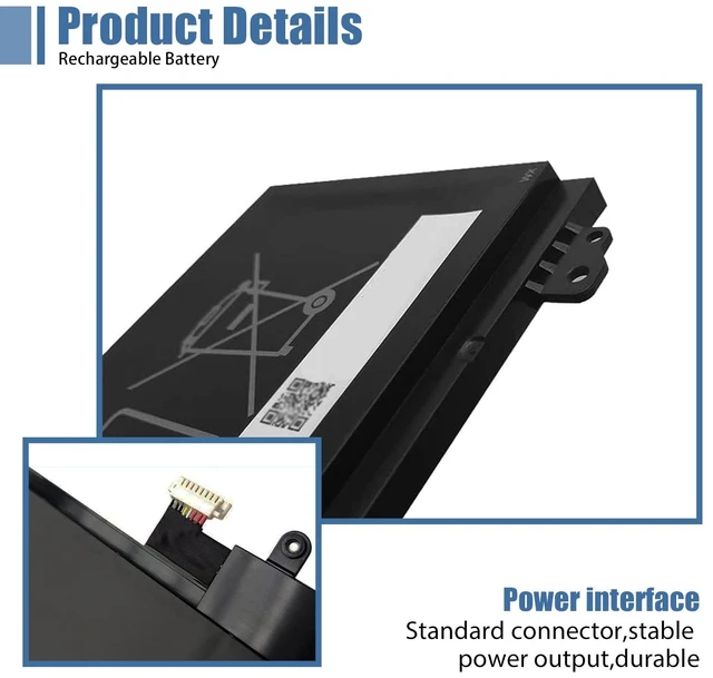 Alt view image 3 of 7 - C41N1837 Laptop Battery 15.4V 76Wh 4940mAh Replacement for Asus ROG Zephyrus GA502DU GA502GU GU502DU GU502GU GU502GV GU532GU GU532GV GX502GV GX502GW GX532GV GX532GW Series 0B200-03380100