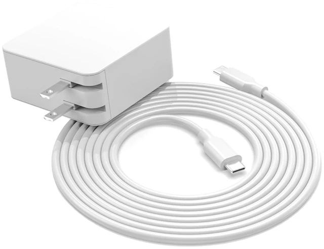 Main image of 65W USB C Laptop Charger for Samsung Galaxy Book 360, Book Pro, ep-ta865 Fit for NP950QDB NP930QDB NP935QDC NP950XDB NP930XDB, for Chromebook 4 4+ Plus XE310XBA XE350XBA XE513C24 Type C Adapter