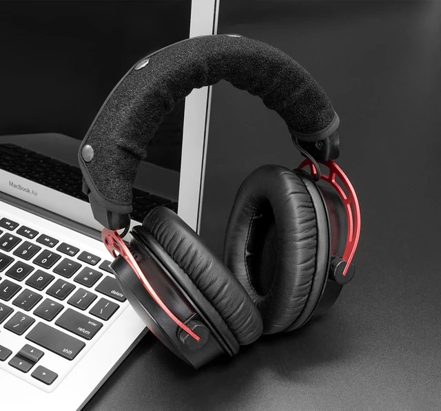 Alt view image 6 of 7 - GVOEARS Premium Replacement Ear Pads for HyperX Cloud 1/2/3/Pro - Black Also for Core/Alpha/Alpha S/Alpha Pro/Flight/Flight S/Stinger, CloudX Stinger Headset & More
