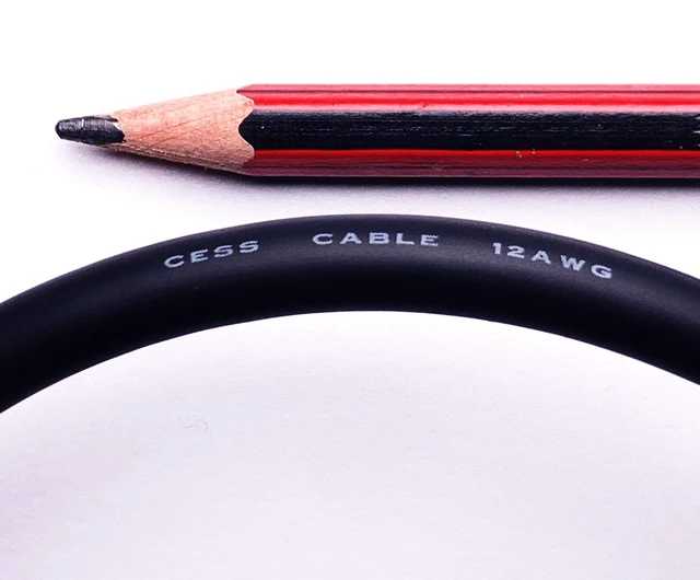 Alt view image 4 of 4 - Low Noise 12 Gauge Premium RCA Audio Line Patch Cable (4 Inches) Made of 12AWG coaxial cable and is shielded to prevent EMI or RFI interference from entering your audio system