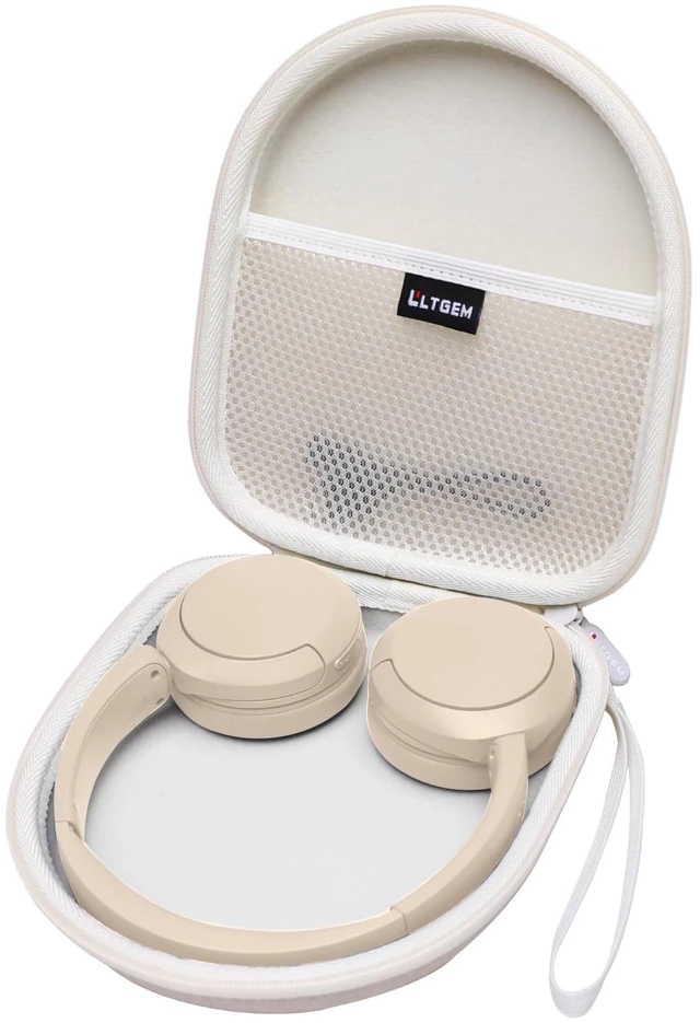 Main image of Case for Sony WH-CH520 Wireless Headphones Cappuccino Hard Carrying Travel Case for Sony WH-CH520 Wireless Headphones