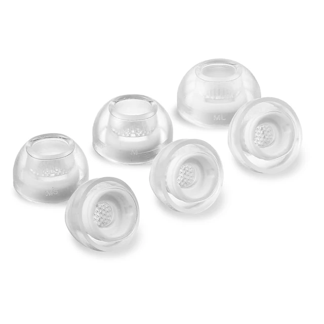 Alt view image 7 of 7 - Crystal for Galaxy Buds 4 Pro Ear Tips Samsung-Certified Ear Tips SMAPP-Certified, Galaxy Buds 4/3 Pro, Anti-Slip, Grippy Surface, Active Lifestyle, Hypoallergenic Silicone