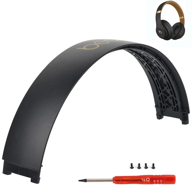 Main image of Studio 3 Headband Replacement Parts Same as Stock Arch Band Repair Kit Compatible with Beats by Dre Studio 3 (A1914) and Studio 2 Wired/Wireless (B0500/B0501) Over-Ear Headphones (Midnight Black)