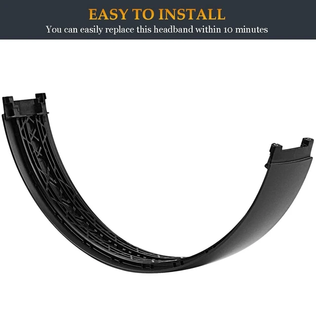 Alt view image 5 of 6 - Studio 3 Headband Replacement Parts Same as Stock Arch Band Repair Kit Compatible with Beats by Dre Studio 3 (A1914) and Studio 2 Wired/Wireless (B0500/B0501) Over-Ear Headphones (Midnight Black)