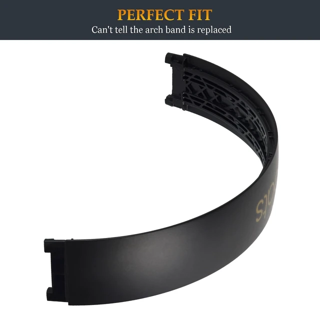 Alt view image 4 of 6 - Studio 3 Headband Replacement Parts Same as Stock Arch Band Repair Kit Compatible with Beats by Dre Studio 3 (A1914) and Studio 2 Wired/Wireless (B0500/B0501) Over-Ear Headphones (Midnight Black)