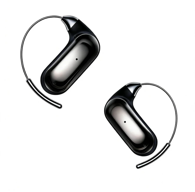 Main image of Open Over Ear Earbuds Wireless Bluetooth Open Ear Headphones Out Of Ear Wireless Open Ear Earbuds Over Ear Hook Bone Air Conduction Earbuds That Don'T Go In Your Ear Outside Ear