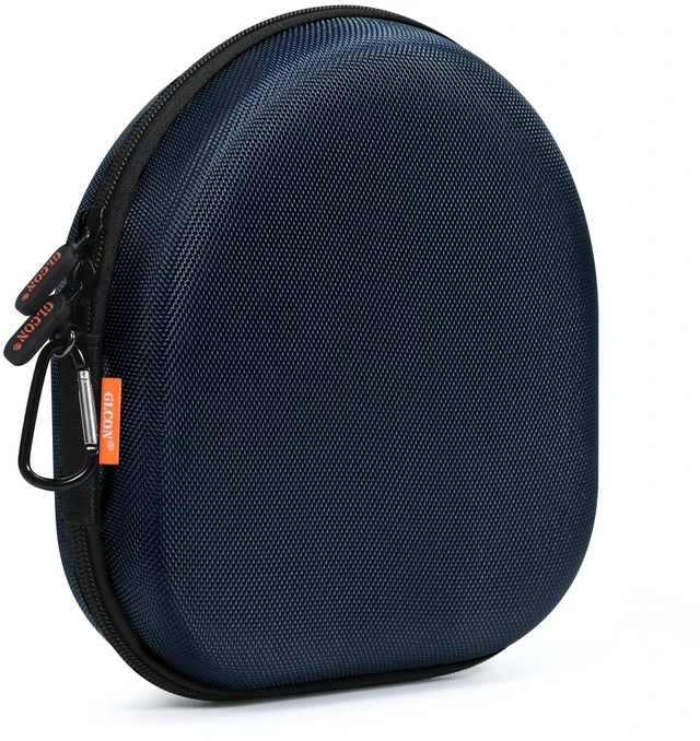 Main image of Headphone Case for JBL Sony Bose Soundcore, Universal Hard Shell Bag Upgraded Double Zipper, Shockproof EVA, Mesh Pocket, Carabiner, Internal 8.1x7.5x2.0", Fits Most