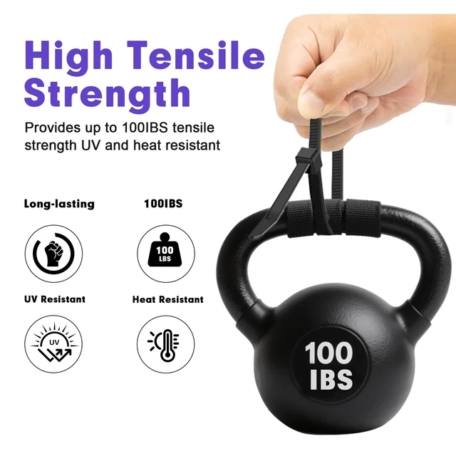 Alt view image 3 of 7 - 1200pcs Black Cable Zip Ties 16 Inch, Heavy Duty Plastic Wire Ties with 100lb Tensile Strength, Self-Locking Black Nylon Tie Wraps for Indoor and Outdoor