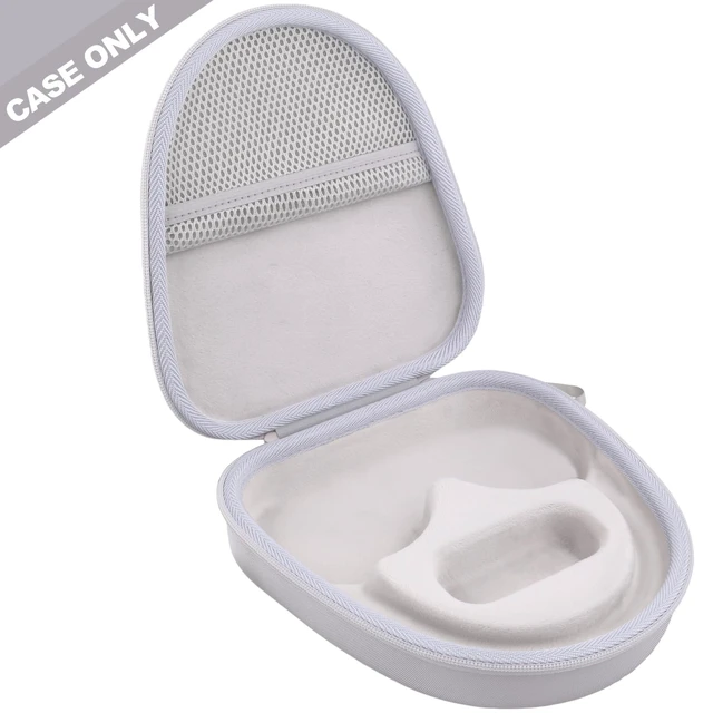 Alt view image 3 of 7 - Hard Case for JBL Tune 720BT 520BT 770NC 670NC 510BT, White Travel Case Compatible with JBL Live 770NC 780NC 680NC 670NC Headphones. Hard EVA Shell with Soft Velvet Lining. Case Only