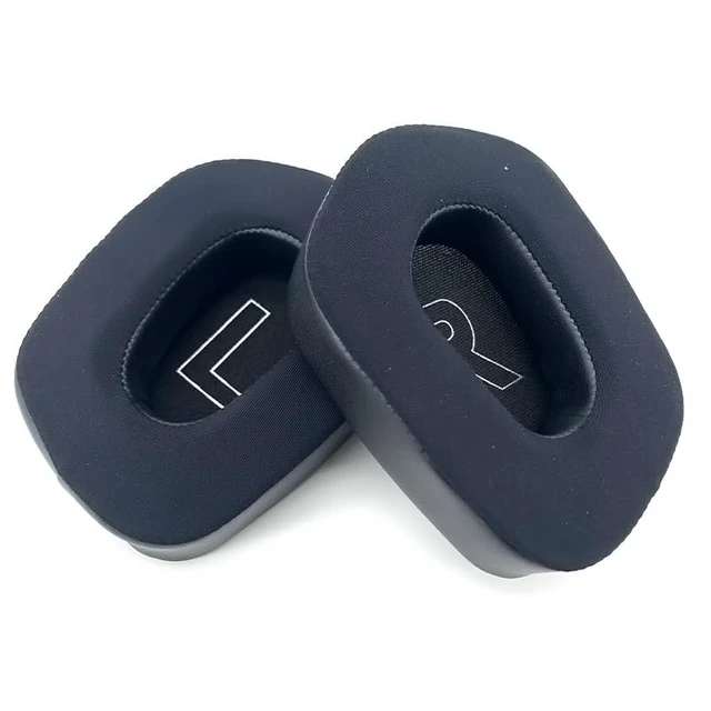 Alt view image 2 of 7 - Replacement Earpads for Logitech G733 G535 G335 Lightspeed Wireless Gaming Headset, Ear Pads Cushions with Comfort Noise Isolation Foam (Cool Gel Black)