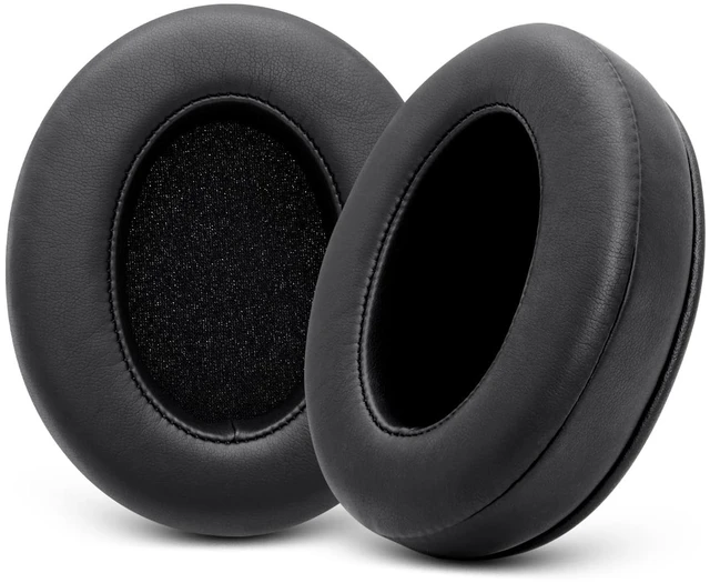 Main image of Replacement Earpads for HyperX Cloud/Alpha, Audio Technica M50X/M40X -Black Ear Pads Also for Turtle Beach Stealth, Sony MDR-7506 Series & More, Cushions with Softer Protein Leather, Memory Foam