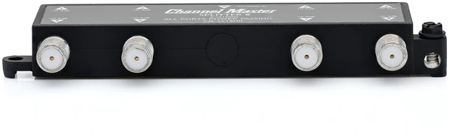 Alt view image 3 of 5 - Splitter 8 8-Way Splitter Distributes Digital HDTV Antenna Signal to 8 TVs, One Input and Eight Outputs, Power Passing for Preamplifiers and Boosters, Low-Loss Design, Indoor/Outdoor