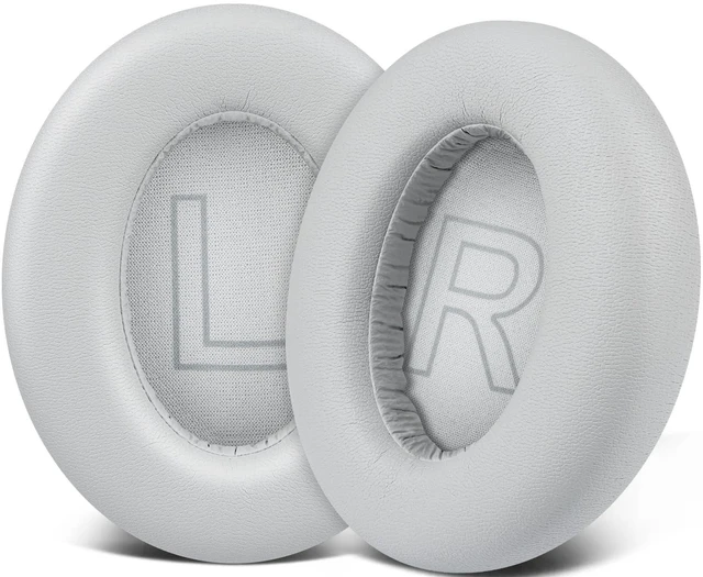 Main image of Ear Pads Cushions Replacement for Anker Soundcore Life 2 (Not fit Life 2 Neo)/Q20/Q20+/Q20I/Q20BT Headphones, Ear Pads with Softer Protein Leather, Noise Isolation Foam - Grey