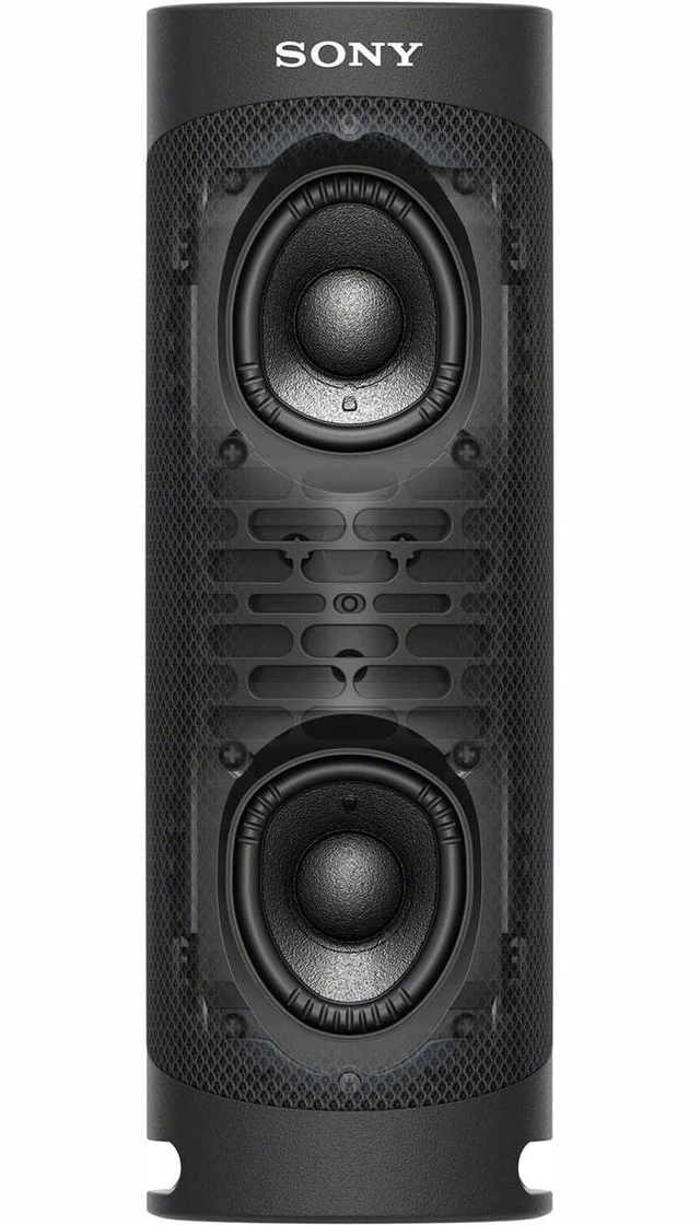 Alt view image 5 of 7 - SRS-XB23 EXTRA BASS Wireless Bluetooth Portable Lightweight Travel Speaker, IP67 Waterproof & Durable for Outdoor, 12 Hour Battery, USB Type-C, Removable Strap and Speakerphone, Black
