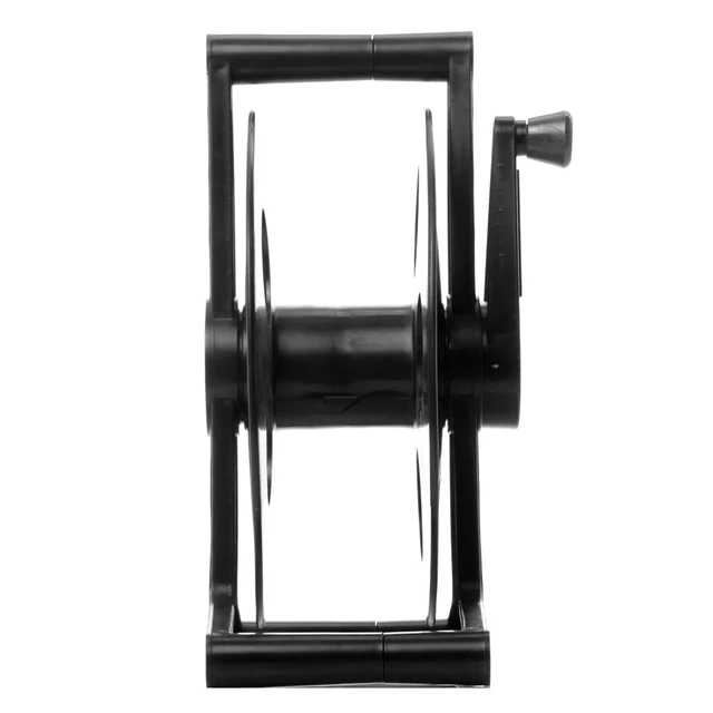 Alt view image 4 of 7 - Cord Storage Reel with Handle Driven Easy to Use with Carrying Bag Holds up to 135 feetBlack