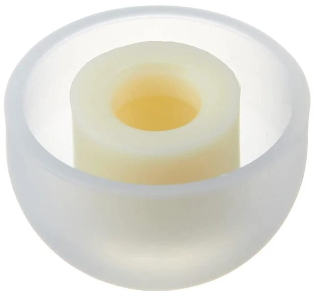 Alt view image 7 of 7 - MAX Standard Earbud Tips, Medical Silicone Replacement (SS-S-MS (3-Pair Set))