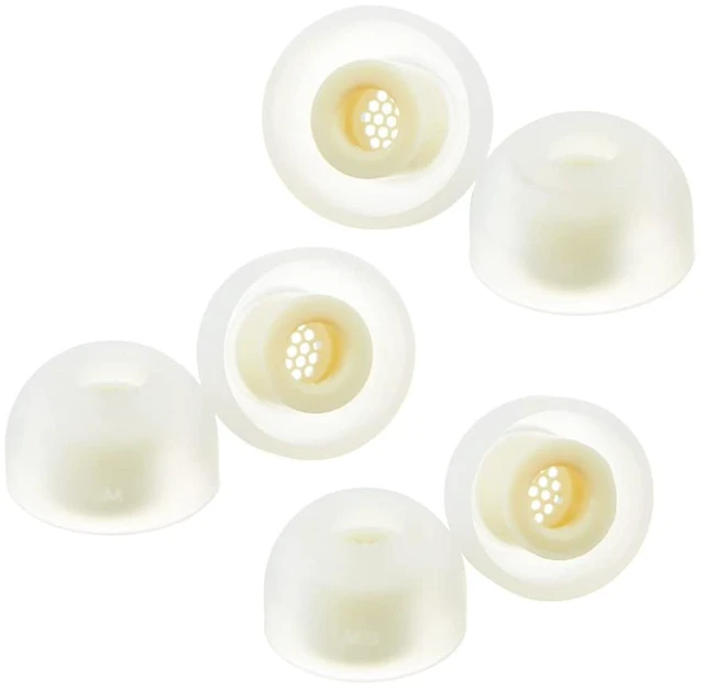 Main image of MAX Standard Earbud Tips, Medical Silicone Replacement (MS-M-ML (3-Pair Set))