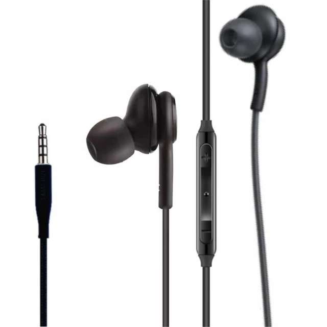 Main image of 2022 in-Ear Headphones Wired Earbuds Stereo Headphones for Samsung Galaxy S10, S10E, S10+, S8, S8+, S9, S9+, Note 9- Designed 3.5 mm Jack with Microphone and Volume Buttons (Black)