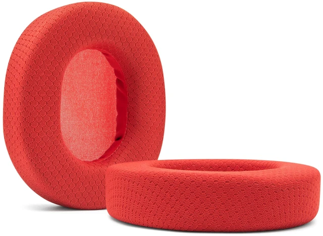 Alt view image 6 of 7 - Freeze 7506 - Cooling Gel Earpads for Sony MDR-7506 & MDR-CD900ST Made by Wicked Cushions Also fits MDR-V6, Breathable Comfort, Enhanced Isolation & Durability Red