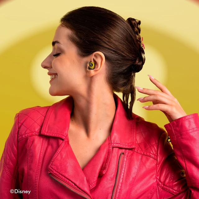 Alt view image 7 of 7 - Disney Mickey Mouse Bluetooth Earbuds with Charging Case- Bluetooth Wireless Headset with Built-in Mic and 30 Hours of Playtime- Disneyland Essentials and Disney Gifts for Women and Men of All Ages