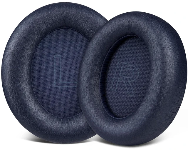Main image of Earpads Replacement for Anker Soundcore Life Q30/Q30i/Q35 Headphones, Ear Pads Cushions with Softer Protein Leather, Noise Isolation Foam - Blue