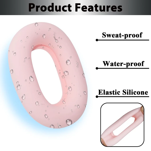Alt view image 4 of 7 - XM5 Sweat Covers Accessories for Sony WH-1000XM5 - Custom Pink Soft Silicone Case, 3-in-1 Headphone Covers with Ear Cover & Headband Cover & Shell Protector, Sweatproof & Washable