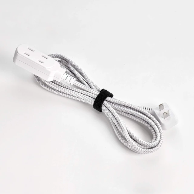 Alt view image 3 of 4 - Self-Gripping Cable Ties by - 8" (30-pack) Black Reusable Hook and Loop Cord Organizer Cable Ties for Cord Management and Desk or Office Organization