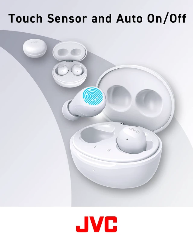 Alt view image 2 of 7 - Compact and Lightweight Gumy Mini True Wireless Earbuds Headphones, Long Battery Life (up to 23 Hours), Sound with Neodymium Magnet Driver, Water Resistance (IPX4) - HAA6TW (White)