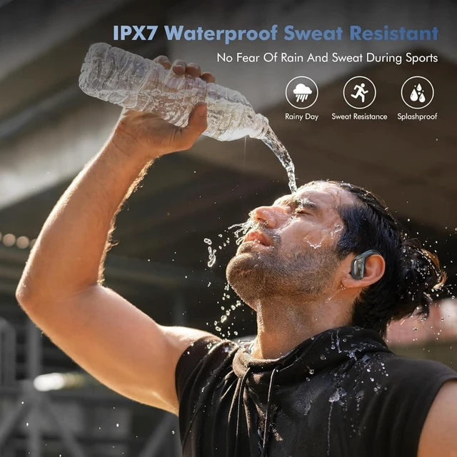 Alt view image 6 of 7 - Wireless Earbuds Bluetooth 5.4 Headphones, Noise Canceling Ear Buds with 75hr Playtime, LED Power Display, IPX7 Waterproof Earphones Over Ear Earphones for Sports/Workouts