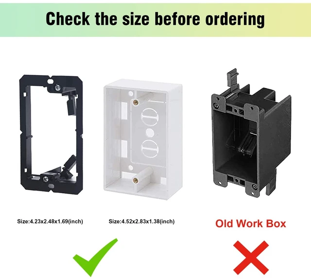 Alt view image 7 of 7 - Brush Wall Plate (5 Pack), Cable Pass Through Plate, White Insert for Low Voltage Cables Wires, Single Gang Cable Access Strap, Wall Socket for HDTV, Home Theater Systems