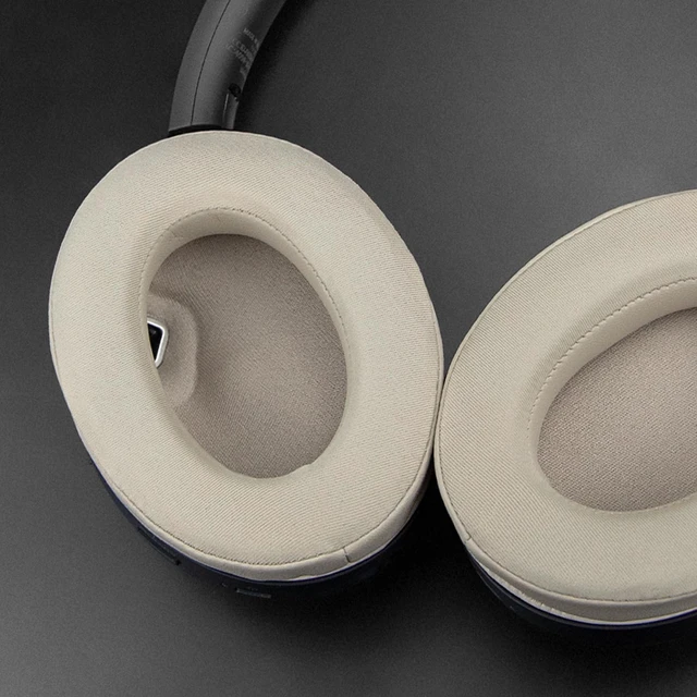 Alt view image 2 of 7 - Cooling-Gel Earpads Replacement for Sony WH-1000XM4 (WH1000XM4) Headphones, Ear Pads Cushions with High-Density Noise Isolation Foam, Added Thickness, Without Affecting Sensor - Silver