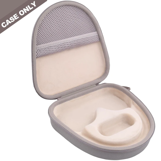 Alt view image 3 of 7 - Hard Case for JBL Tune 720BT 520BT 770NC 670NC 510BT, Sand Travel Case Compatible with JBL Live 770NC 780NC 680NC 670NC Headphones. Hard EVA Shell with Soft Velvet Lining. Case Only