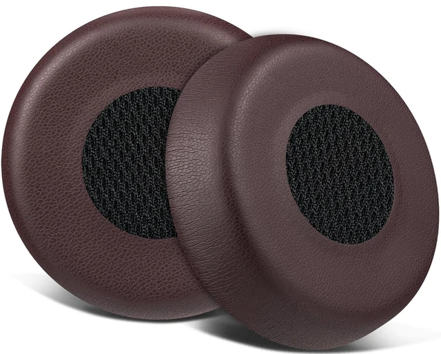 Main image of Earpads Replacement for Jabra Evolve 75(75UC 75MS 75SE) Stereo Wireless Bluetooth Headset, Ear Pads Cushions with Soft Protein Leather, High-Density Noise Isolation Foam - Coffee