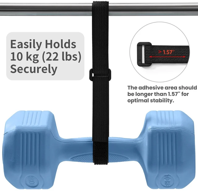 Alt view image 5 of 6 - 0.8"x32Ft Reusable Cable Ties, Hook & Loop Straps with 50 Buckles Adjustable, Cut to Length, Ideal for Wire Management, Cord Organizer, and Cable Straps, Black