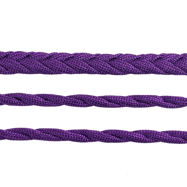 Alt view image 5 of 7 - Tripowin GranVia Upgraded OFC Headphone Replacement Cable Dual 3.5mm Connector to 4.4mm TRRRS Stereo Headphone Cable,for HE4XX/HE-400i/HE400se/Goldplanar/Focal ELEGIA, Purple, 1.5m