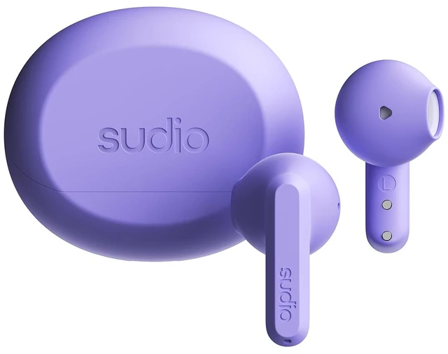 Main image of A3 All-Day Wireless Earbuds 25H Playtime, Bluetooth 5.4, Sweat & Splashproof, Balanced Sound, Clear Calls with Enhanced Mics, USB-C Charging, Made from Recycled Plastics (Purple)