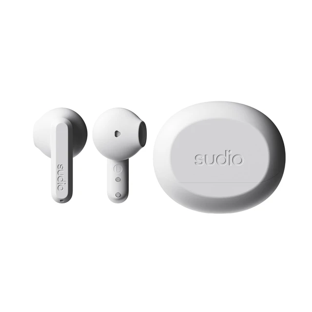 Alt view image 2 of 7 - A3 All-Day Wireless Earbuds 25H Playtime, Bluetooth Earphones 5.4, Sweat & Splashproof, Balanced Sound, Clear Calls with Enhanced Mics, USB-C Charging, Made from Recycled Plastics (White)