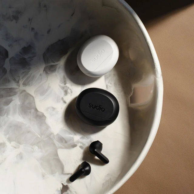 Alt view image 3 of 7 - A3 All-Day Wireless Earbuds 25H Playtime, Bluetooth Earphones 5.4, Sweat & Splashproof, Balanced Sound, Clear Calls with Enhanced Mics, USB-C Charging, Made from Recycled Plastics (White)