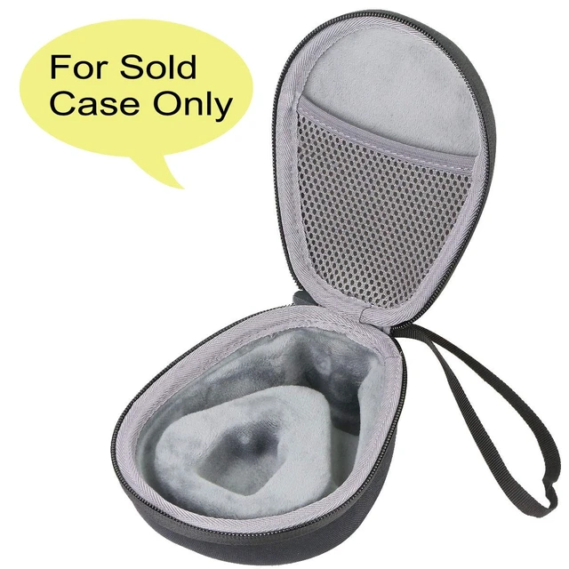 Alt view image 2 of 6 - Hard Case for SHOKZ OpenRun Pro 2/1/Mini,OpenMove,OpenSwim, Black+Grey