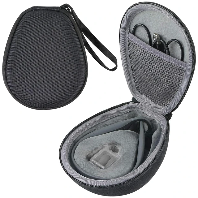 Main image of Hard Case for SHOKZ OpenRun Pro 2/1/Mini,OpenMove,OpenSwim, Black+Grey