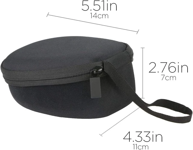Alt view image 5 of 6 - Hard Case for SHOKZ OpenRun Pro 2/1/Mini,OpenMove,OpenSwim, Black+Grey
