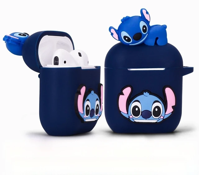 Main image of 3D Cartoon Silicone Case for Apple Airpods 2&1 Generation, Set Protective Coverwith AirPods 2nd/1st,for Girls Boys.The Best Gift