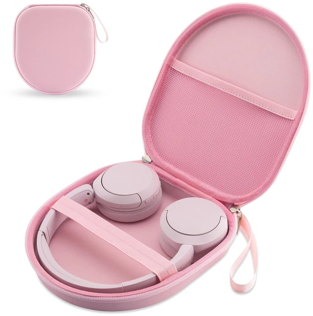 Main image of Case Compatible with Tune 520BT 510BT 720BT 770NC 670NC, Sony WH-CH720N WH-CH520 Noise Canceling Wireless Headphones, Portable Travel Headphone Case (Pink)
