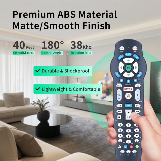 Alt view image 4 of 7 - New Remote Control Replacement fit for Verizon Fios P265v 3.1 RC2655101/02B Frontier Cable Box TV