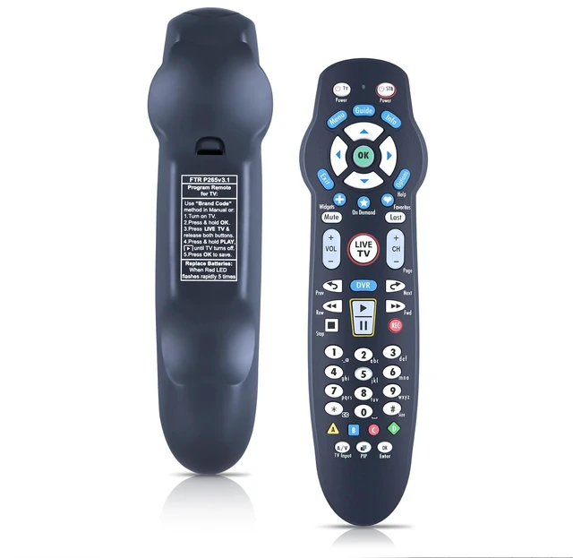 Main image of New Remote Control Replacement fit for RC26655006/03B P265V3.1 Frontier FiOS TV Verizon FiOS Systems